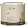 RICA | Cera Depilatoria Liposolubile al Latte per Pelli Sensibili | Ceretta Professionale Idratante e Lenitiva con Proteine Latto-Seriche | Epilazione Delicata Senza Colofonia | Made in Italy