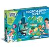 Clementoni - 19293 - Scienza e Gioco Lab - Microscopio Super - Laboratorio, Microscopio Bambini Ottico, Oltre 50 Esperimenti Di Scienza, Gioco Scientifico 8 Anni (Versione In Italiano), Multicolore