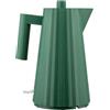 Alessi - Bollitore elettrico Plissé - Verde - Resina termoplastica - Designer Michele de Lucchi