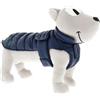 Ferribiella Spa Ferribiella Piumino per Cani Caldoso+ Blu, 27-cm
