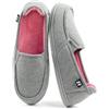 RockDove Pantofola da donna bicolore con cappuccio e soletta rimovibile, grigio e rosa, 38 EU