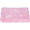 Tbest Coperta, Coperta in Poliestere, Morbida e Calda Coperta Pelosa per Divano Letto, Divano, per Tutte le Stagioni (Rosa)
