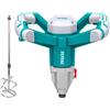 Total Trapano Miscelatore Total 1400 W Attacco M14 Con Luce LED + Frusta 120 mm Industrial