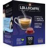 Lollo Caffe Lollo Compatibili Lavazza A Modo Mio Caffè Espresso Argento - conf. 300 Capsule