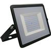 V-TAC Faro proiettore Led 100W Nero da esterno IP65 Bianco neutro 4000K V-TAC