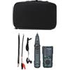 Nikou Cable Tracker - Tester per cavo di rete telefonica cable tester cavi bnc FY868 multifunzionale RJ45 RJ11 BNC Kit localizzatore di cavi LAN LAN