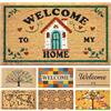LUA VIKA Zerbino ingresso esterno cocco - Welcome to my home - 40x70 cm - tappeto ingresso esterno casa - zerbino cocco - zerbini moderni e originali