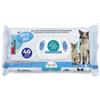 LeoPet salviette detergenti per cani e gatti con Talco da 40 pz