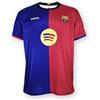 JYC CREATIVE Maglia Barcellona Prima Equipaggiamento Stagione 24/25 - Maglia Ufficiale Calcio Barcellona - Tessuto Morbido e Confortevole - Adulto - Unisex, Maglietta, XXL