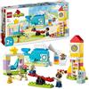 LEGO DUPLO Il Parco Giochi dei Sogni, Giochi per Bambini e Bambine da 2 Anni in su con Balena e Razzo Giocattolo da Costruire per Imparare Lettere, Numeri e Colori con i Mattoncini, Idea Regalo 10991