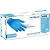 REFLEXX Guanti Nitrile Monouso Reflexx N80B - gr. 3,2 - guanti nitrile monouso - ultra sottili - azzurro -100% latex free - conf. 200 pezzi - TAGLIA S