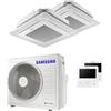 Samsung Condizionatore Samsung Cassetta Windfree 4 vie dual split 12000+18000 BTU inverter A++ unità esterna 6,8 kW codice prodotto AJ068TXJ3KG/EU-AJ035TNNDKG/EU-2
