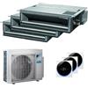 Daikin Condizionatore Daikin canalizzabile Mini Sky FDXM-F9 trial split 9000+9000+9000 BTU inverter A+++ esterna 5,2 kW codice prodotto 3MXM52-FDXM25-3