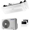 Samsung Condizionatore Samsung Cassetta WindFree 1 Via dual split 12000+12000 BTU inverter A+++ unità esterna 5,0 kW codice prodotto AJ050TXJ2KG/EU-AJ035TN1DKG/EU-2