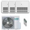 hisense Condizionatore Hisense Console AKT trial split 9000+12000+18000 BTU inverter A++ unità esterna 8 kW 2023 codice prodotto 4AMW81U4RJC/AKT26UR4RK8_1/AKT35UR4RK8_1/AKT52UR4RK8_1