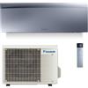 Daikin Condizionatore Daikin Emura 3 9000 BTU R32 Inverter A+++ con WiFi silver codice prodotto SB.FTXJ25AS/RXJA