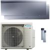 Daikin Condizionatore Daikin Emura 3 dual split 12000+18000 BTU inverter A++ wifi unità esterna 5 kW Silver codice prodotto 2MXM50A/FTXJ35AS_1/FTXJ50AS_1