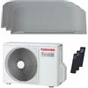 Toshiba Condizionatore Toshiba Haori trial split 7000+9000+12000 BTU inverter A+++ wifi unità esterna 5.2 kW codice prodotto RAS-3M18G3AVG-E/RAS-M07N4KVRG-E_1/RAS-B10N4KVRG-E_1/RAS-B13N4KVRG-E_1