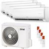 Ferroli Condizionatore Ferroli Giada quadri split 9000+9000+9000+9000 BTU inverter A wifi unità esterna 8,2 kW codice prodotto 2CP001SF/2CP001HF_4