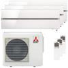 Mitsubishi Electric Condizionatore Mitsubishi Electric Kirigamine Style MSZ-LN trial split 9000+9000+12000 BTU inverter A++ wifi esterna 5,4 kW bianco codice prodotto MXZ-3F54VF3-2MSZ-LN25-35VG2V