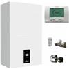 Ferroli Caldaia a condensazione Ferroli Bluehelix Alpha 34 C - 30 kW a gas metano o gpl codice prodotto KIT_0TPF7AWA_013101XA_013018X0SF