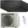 Daikin Condizionatore Daikin Stylish Total Black penta split 7000+9000+9000+9000+18000 BTU inverter A++ wifi unità esterna 7.8 kW codice prodotto 5MXM90A/FTXA20CB_1/FTXA25CB_3/FTXA50CB_1