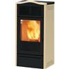 italiana-camini Stufa a pellet Italiana Camini Piro2 7 kW ad aria beige codice prodotto 809810