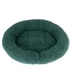 zooplus Exclusive Letto morbido Fluffy 2in1 - verde scuro: L 50 x P 42 x H 7,5 cm