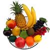 Meiwlong 13 frutti artificiali realistici, decorazione per casa, feste, ananas, banana, uva, limone, arancia, mela, mangostano, melograno, pera, ornamento combinazione