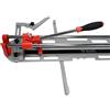 YATO Tagliapiastrelle professionale, 400-600 mm, spessore fino a 12 mm, in alluminio pressofuso, angolo di taglio: 0-45°, tagliapiastrelle a mano, dimensioni 60 cm