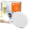 LEDVANCE SUN@HOME WIFI plafoniera bianca 26W dimmerabile, 2100Lm, 2200-5000k, diametro 43cm e 7cm di altezza, lampada da parete e soffitto controllabile con Alexa, google o tramite app, Smart+ Orbis