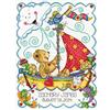 Design Works Tobin Sail Away Sampler, 28 x 35,6 cm, 14 Pezzi, 28 x 35,6 cm