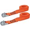 Petex 43198535 Coppia Cinghie di fissaggio arancione