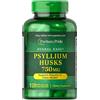 Puritans Pride Funghi di psillio 750 mg 120 capsule a rilascio rapido