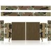 KRYDEX GEAR Set Sgancio Rapido per Gilet Tattico, Molle Gilet Accessori per JPC CPC NCP XPC 420 (Mimetico)