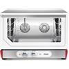 MEC Forno elettrico a convezione manuale con umidificazione per pasticceria Modello PE46UER.1B Temp.°C. 30/260 Dim. cm L.75 P.69.2 H.55.3