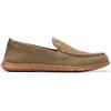 Clarks Flexway Step, Mocassino Uomo, Olive Suede, 43 EU