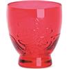 Excelsa Santa Cruz Bicchiere cl 30, Rosso, 8.5x8.5x9.5 cm