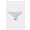 Tezenis Brasiliana Senza Cuciture In Cotone Organico Donna Azzurro