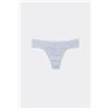 Tezenis Brasiliana Cotone E Pizzo Riciclato Donna Azzurro