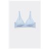 Tezenis Reggiseno Triangolo In Pizzo Riciclato Havana Donna Azzurro
