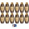 Felce Azzurra 12x BREEZE Argan Doccia Shampoo e Bagnoschiuma,profumo di argan, deterge efficacemente corpo e capelli 400ml + 1 Busta di Talco Felce Azzurra in omaggio da 100g