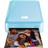 Kodak - Stampante fotografica Mini 2 HD, istantanea, senza fili e mobile con tecnologia di stampa brevettata 4Pass, compatibile con iOS e Android, blu