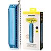 East Top Upgrade Armonica cromatica Chiave di Do ， 16 fori 64 toni Armonica professionale per adulti, studenti e amanti dell'armonica con coperchio blu (EAP-16)