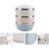 VLNET Portapranzo salva freschezza.Lunch Box termico in Acciaio inox,Portatile,Inossidabile.2100 ml/1400 ml (2100)