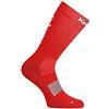 Kempa Logo Classic Socks Calza da Pallamano con Fondo Rinforzato, Uomo, Uomo, 200354123, Rosso/Bianco, 46-50