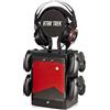 Numskull Red Gaming Locker, supporto per controller e cuffie per PS5, Xbox Series X S, Nintendo Switch - Merchandise ufficiale Star Trek, Colore Rosso, 5056280445340