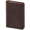 STILORD 'Levent' Portafoglio Carte Pelle Mini Portatessere Uomo Tascabile Portafoglio Piccolo Donna Piccolo Porta Tessere Cuoio Porta Carte di Credito Portamonete RFID, Colore:sonora - cognac