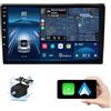 DAEFAG Android 14 Autoradio per Fiat 500L 2012-2017 9 Pollici Stereo Auto Radio Doppio Din con CarPlay/Android Auto GPS USB Bluetooth WIFI FM Comandi al volante Touchscreen(P4(4G+64G))