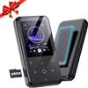 Gueray Lettore MP3 Bluetooth 64 GB Clip con Altoparlante, Lettore MP3 per Audiolibri, Radio FM, Sveglia, Video, E-book, Immagini TF Card Fino a 128 GB